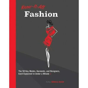 Know‎ it all Fashion book Rebecca Arnold